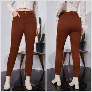 NEW Shein Casual Stretch Skinny Pants. Size L (8/10)